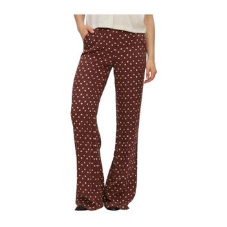 Ydence Ydence - Stacey Tall Pants - Dames - Broeken - Bruin - Maat: S