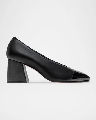 Bernardo 65mm Murphy Leather Pumps