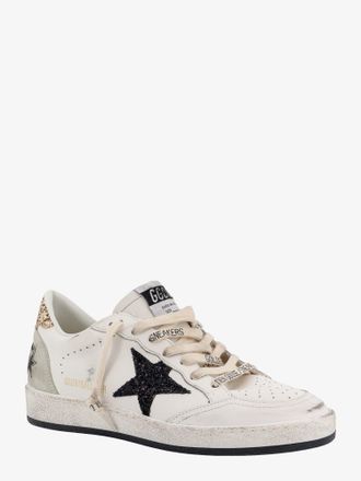 Golden Goose Womens Low-Top Sneakers Ball Star White Leather Trainers