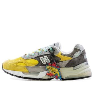 New Balance Amoeba Music x Nice Kicks x 992 Made in USA Peace Through Music - Grey M992NK1