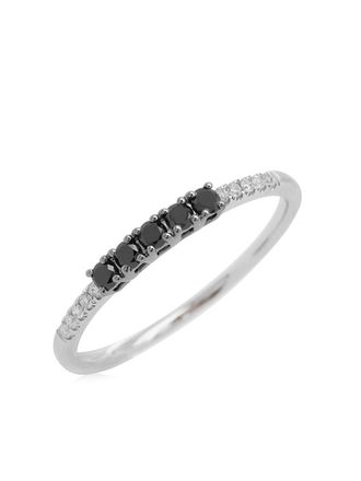 HYT Jewelry Anello in oro bianco 18 carati con diamanti - Argento
