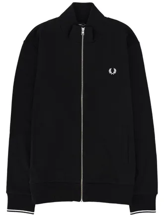 Fred Perry Sweatshirt With Logo And Zipper