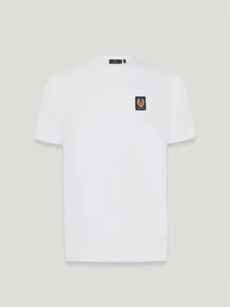 Belstaff Belstaff T-shirt Mens Cotton Jersey White Size 3XL