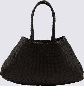 Dragon Diffusion Dark Brown Santa Croce Shoulder Bag