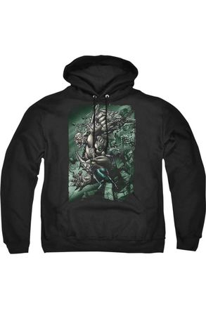 Gildan Superman Doomsday Destruction Adult Pull Over Hoodie / Hooded Sweatshirt