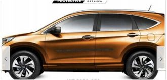 OEM Honda Cr-v - Molduras Laterales De Las Puertas Negras