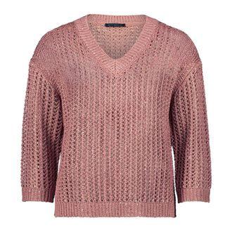Betty Barclay Truien & Vesten, Dames, Roze, 2Xl, Pailletten, Pailletten Gebreide Trui