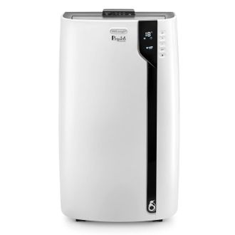 DeLonghi Pinguino PACEX100 Silent Portable Air Conditioner Real Feel Technol in White