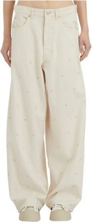 Marni Mujer, Pantalones, Beige, Talla: S