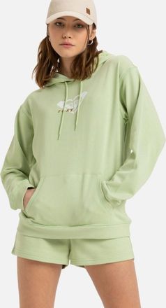 Roxy Womens Roxy Womens Surf Soaked Hoodie - Green - Size: 10/8