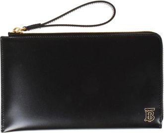 Burberry Nolan Wallet - Heren - Portefeuilles - Zwart - ONE Size - Leer - Accessoires
