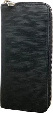 Louis Vuitton Noir Long Wallet (Bi-Fold) (Pre-Owned)