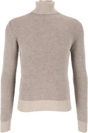 Circolo 1901 Dolcevita lana - Knitwear - Hombre - Marr&oacute;n - XL