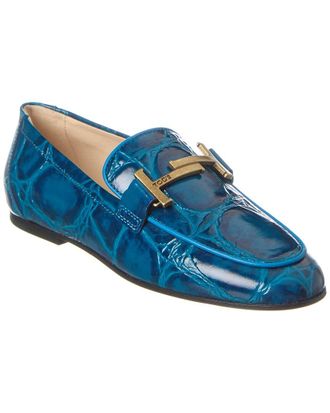 Tod's TodS T Logo Leather Loafer
