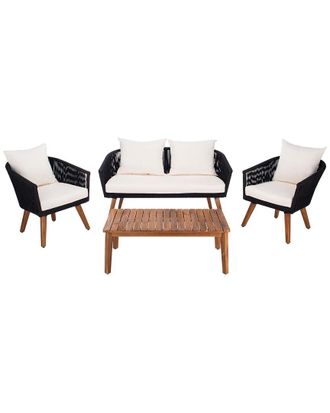 Safavieh Indoor/Outdoor Velso 4Pc Living Set