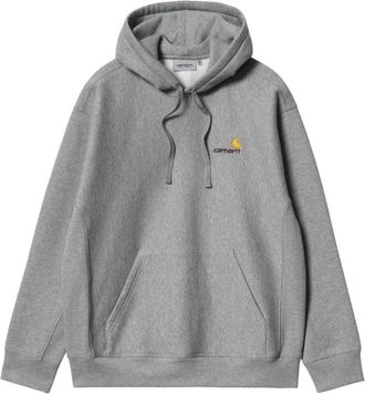 Carhartt Work in Progress Hoodies & sweatvesten, Heren, Grijs, L, Hooded American Script Sweat