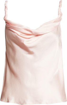 Alice & Olivia Monique Cowl Neck Camisole in English Rose at Nordstrom, Size X-Small