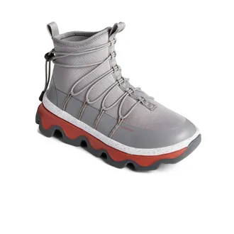 Sperry Top-Sider Plushwave 3D STS88071 Boots Womens US 7.5 Gray Waterproof Ankle KHD457