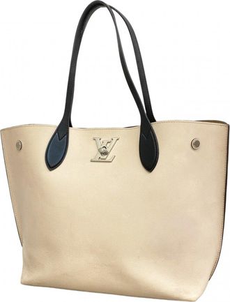 Louis Vuitton Beige Tote Bag (Pre-Owned)