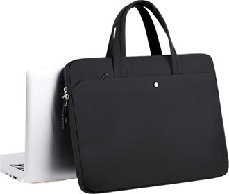 Generic Laptop Bag Laptop Case Waterproof Notebook Sleeve 13.3 14 15.6 Inch Bag Cover Computer Handbag Briefcase For Men(Black,For 13-13.3 Inch)