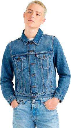 Levi's Dames Spijkerjack in Lichtblauw