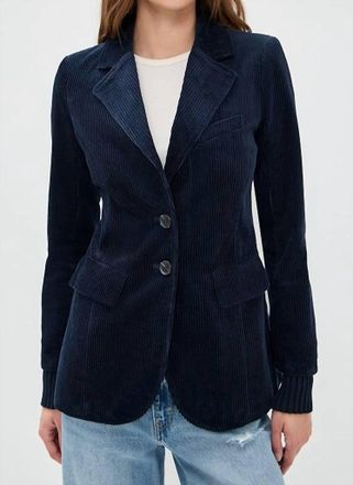 Favorite Daughter The Cord City Blazer In Navy