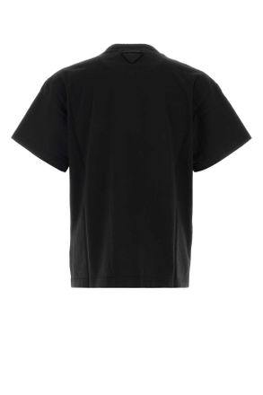 Prada Cotton Jersey T-Shirt - Black