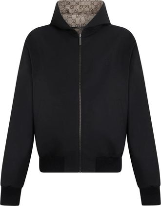Gucci Coats - Heren - Bomber jackets - Zwart - L - Jassen