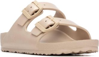 Xti Womens Footbed Rubber Double Strap Sandals