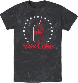 Coca Cola Ware Mens Coca Cola Diet Can Stars Stamp T Shirt in Black at Nordstrom, Size Xx-Large