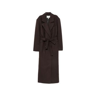 Gestuz Double-breasted Belted Coat