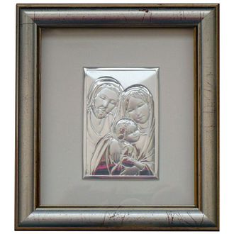 OEM Cuadro De La Sagrada Familia En Un Marco Detr&aacute;s De Un Cristal Tama&ntilde;o: 15x17cm Sku: Bc6275/2g