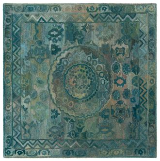 Safavieh Alfombra aqua 183 x 183 cm