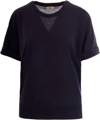 Herno Donna, Top, Blu, M, new