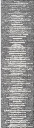 Jonathan Y Designs Aya Berber Stripe Geometric Area Rug in Gray/cream at Nordstrom, Size 4Ft 0In X 6Ft 0In
