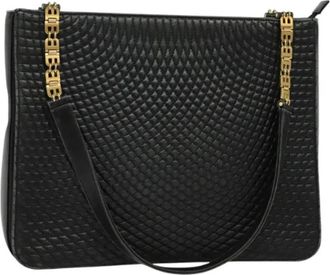 Bally Tweedehands leren schoudertassen - Dames - Vintage Schoudertas - Zwart - ONE Size - Leer - Vintage