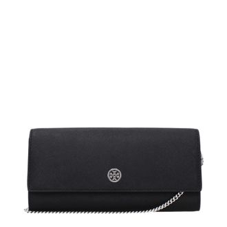 Tory Burch Tory Burch Emerson Pochette Damens Schwarzes Leder