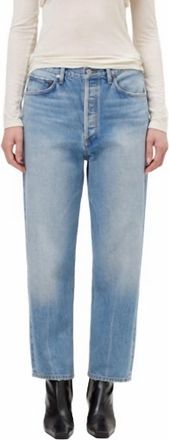 A Gold E 90s Crop Mid Rise Straight Jean In Vault