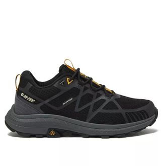 Hi-Tec Womens Hi-Tec AWW Mauna Sneakers Black Waterproof Hiking Shoes HAWK3129