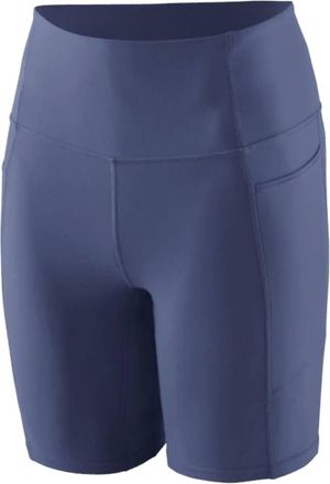 Patagonia Womens Maipo Shorts - 8 In Current Blue