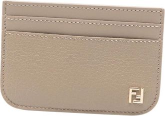 Fendi Portemonnees Grijs - Dames - Portefeuilles - Grijs - ONE Size - Accessoires