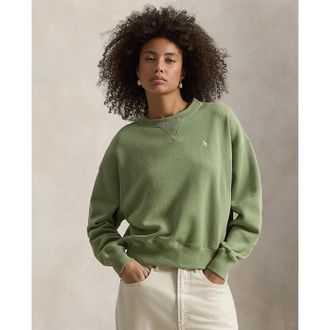 Ralph Lauren Sweater met ronde hals en V-vormige inzet, met lange mouwen