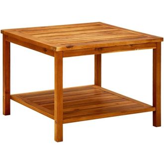 vidaXL Tavolino da Salotto 60x60x45 cm in Legno Massello di Acacia - Vidaxl