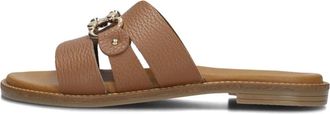 Notre-V Slider Sandalen - Dames - Sandalen - Bruin - 38 EU - Schoenen