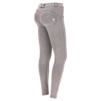 Freddy Pantaloni push up WR.UP tessuto ecologico effetto bleached