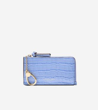 Cole Haan Womens Rachel Card Case - Blue