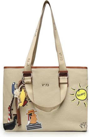V&deg; 73 Tote Bags - Dames - Shoppers - Beige - ONE Size - Tassen
