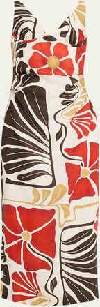 Sir. Julietta Balconette Midi Dress