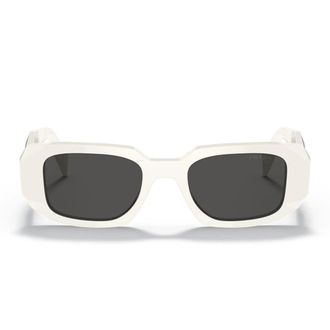 Prada Sunglasses Pr17 Ws 1425 S0 White/Dark Gray Unisex