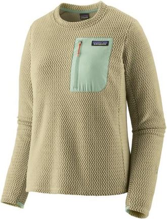 Patagonia R1 Air Crew Fleecepullover f&uuml;r Damen | beige